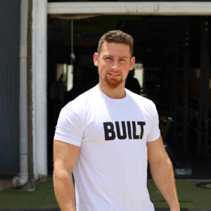 BUILT DIFFERENT -WHITE T SHIRT